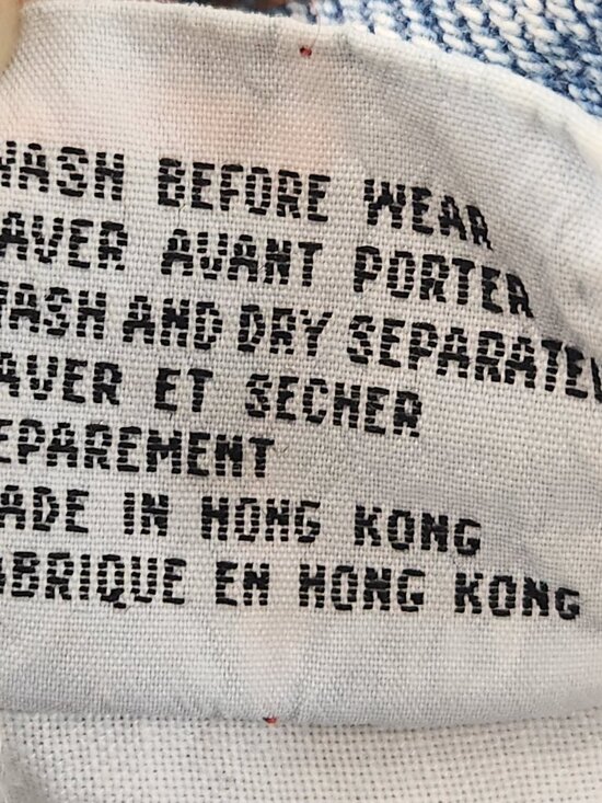 Vintage Buffalo Jeans 100% Cotton Light Wash 90s Distressed Denim Size 27 - Picture 9 of 15